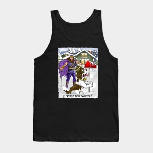 Minnesota Vikings Fans - Kings of the North vs Tongue Tied Saintly Hounds Tank Top